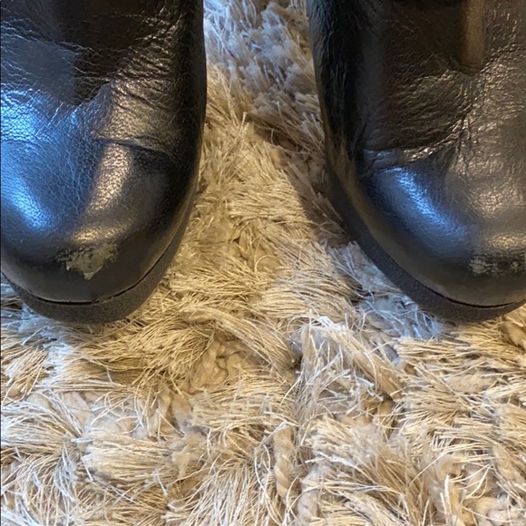 Nine West Black Leather Heeled NWireesh Boots - Picture 6 of 7